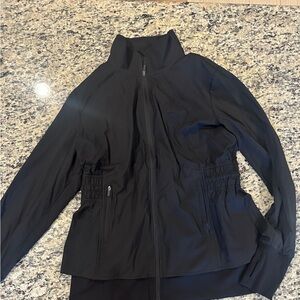 Lululemon black jacket size 12